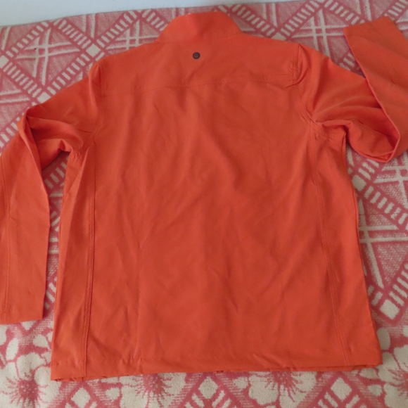 Graham Luxe by 1764 - Men’s Kash Heather Orange Golf Jacket - Size M NWT - Picture 2 of 8